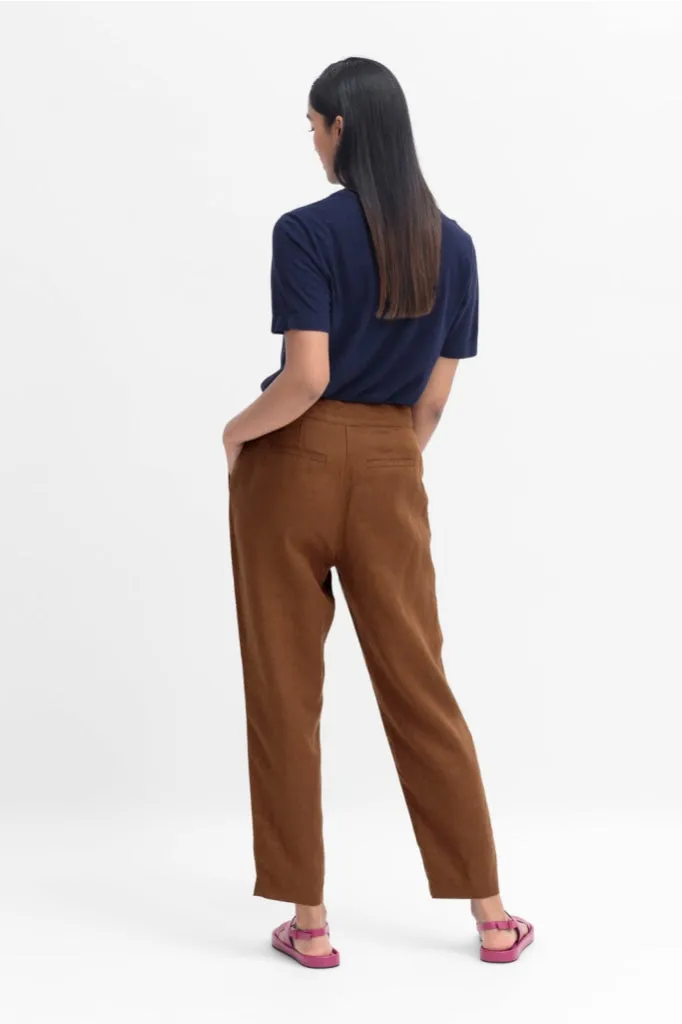 Elk The Label - Fiene Pants - Bronze Brown