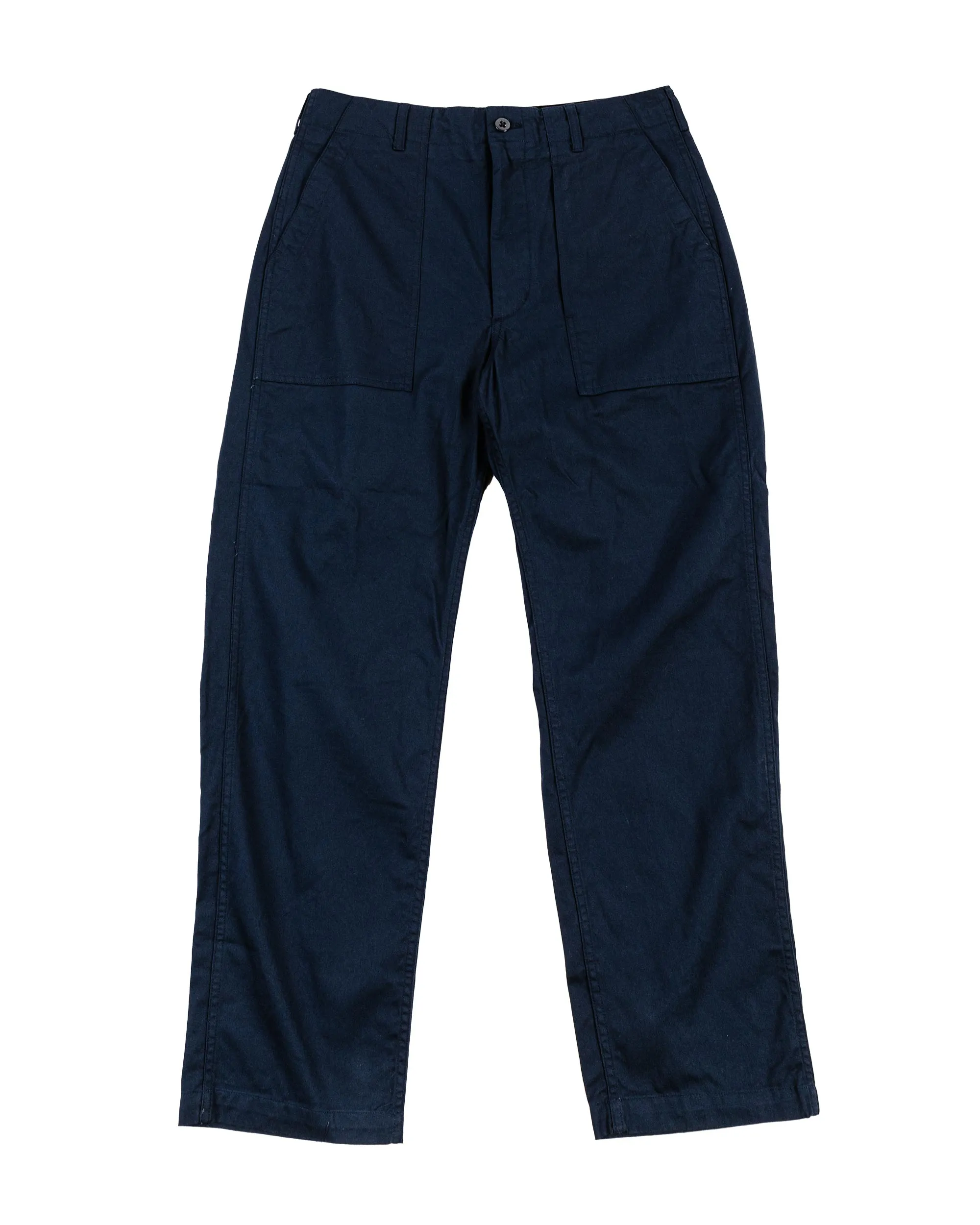 Engineered Garments Fatigue Pant Navy 6.5oz. Flat Twill