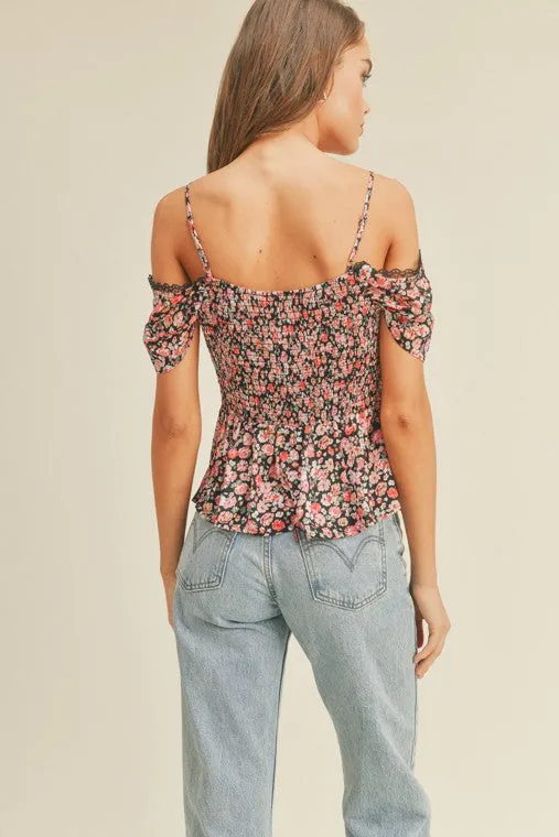 Floral Off Shoulder Top