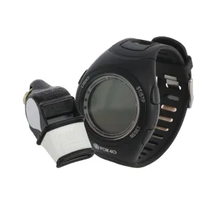 Fox 40 Set Whistle and Wristwatch 6906-0705 black-white 