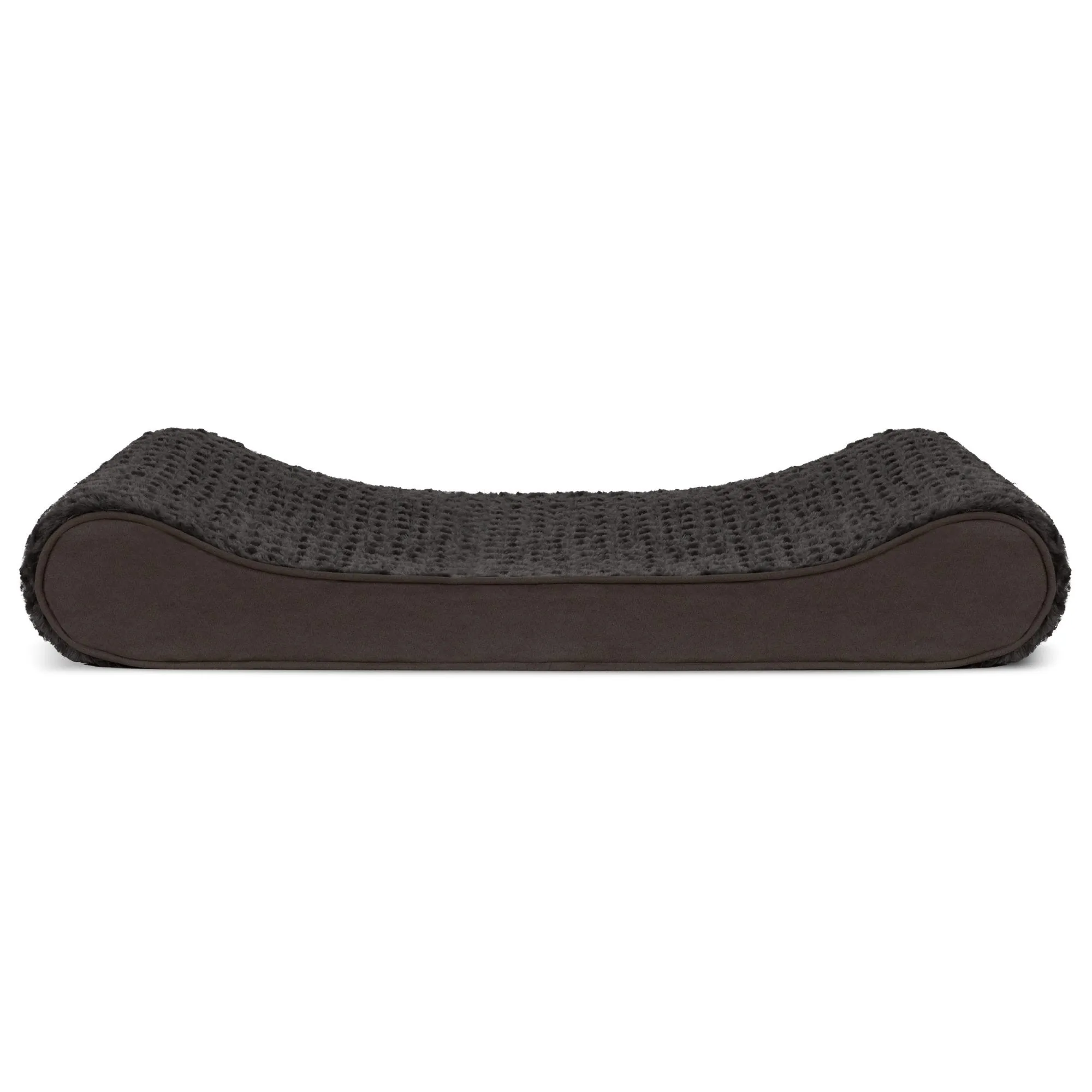 FurHaven Ultra Plush Luxe Lounger Orthopedic Dog Bed - Large, Chocolate