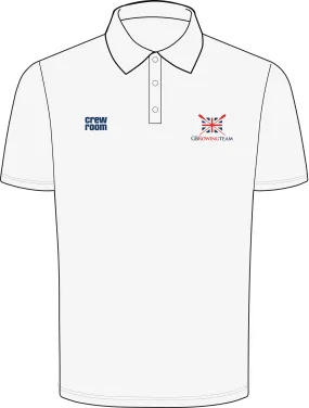 GB Rowing Men's Polo Shirt - White