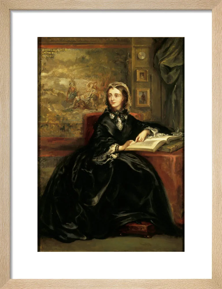 GEORGIANA, LADY CHATTERTON by Rebecca Dulcibella Orpen, then Mrs Ferrers, after Buckner