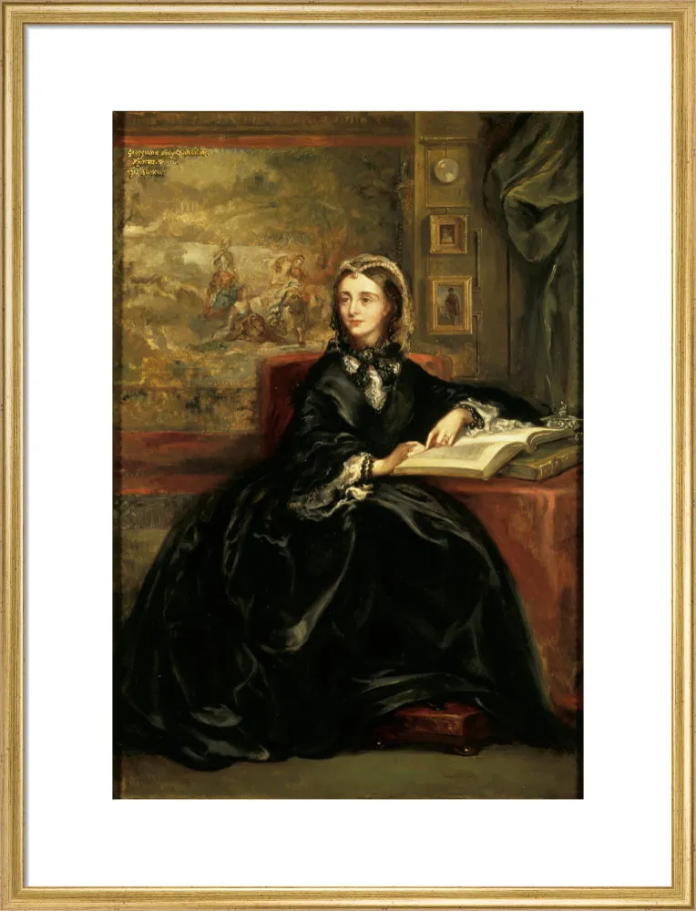 GEORGIANA, LADY CHATTERTON by Rebecca Dulcibella Orpen, then Mrs Ferrers, after Buckner