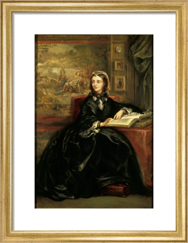 GEORGIANA, LADY CHATTERTON by Rebecca Dulcibella Orpen, then Mrs Ferrers, after Buckner