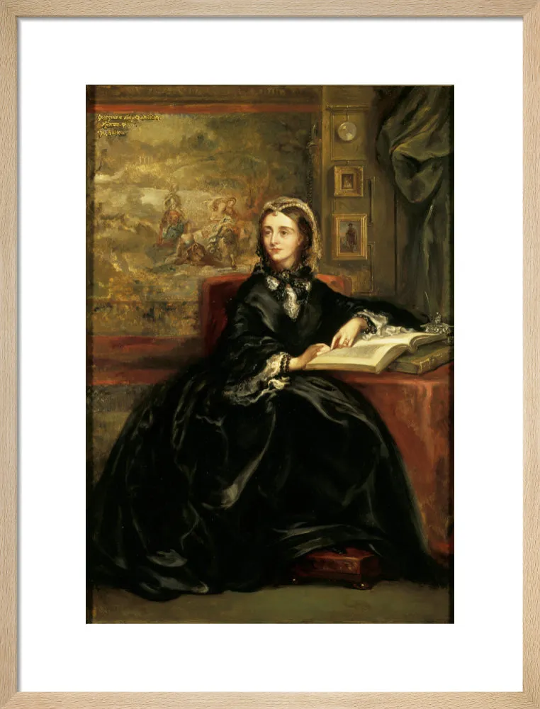 GEORGIANA, LADY CHATTERTON by Rebecca Dulcibella Orpen, then Mrs Ferrers, after Buckner