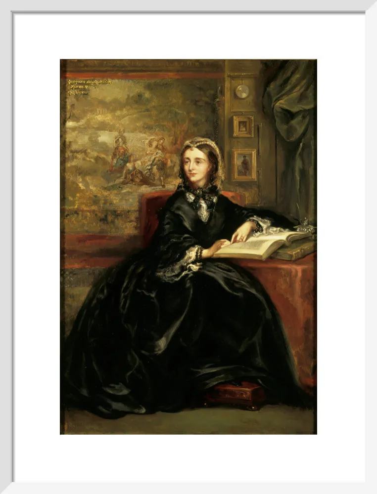 GEORGIANA, LADY CHATTERTON by Rebecca Dulcibella Orpen, then Mrs Ferrers, after Buckner