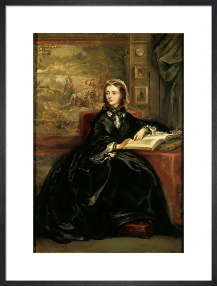 GEORGIANA, LADY CHATTERTON by Rebecca Dulcibella Orpen, then Mrs Ferrers, after Buckner