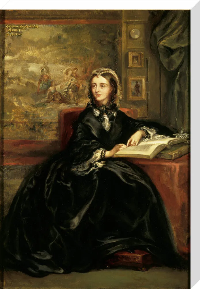 GEORGIANA, LADY CHATTERTON by Rebecca Dulcibella Orpen, then Mrs Ferrers, after Buckner