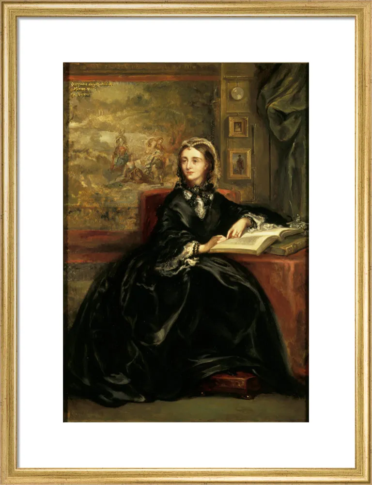 GEORGIANA, LADY CHATTERTON by Rebecca Dulcibella Orpen, then Mrs Ferrers, after Buckner