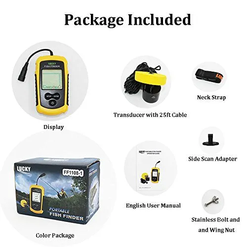 Handheld Fish Finder - Kayak Fishing Finder