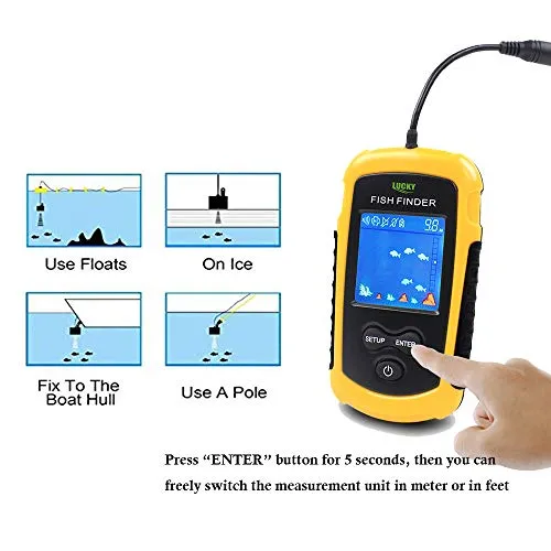 Handheld Fish Finder - Kayak Fishing Finder