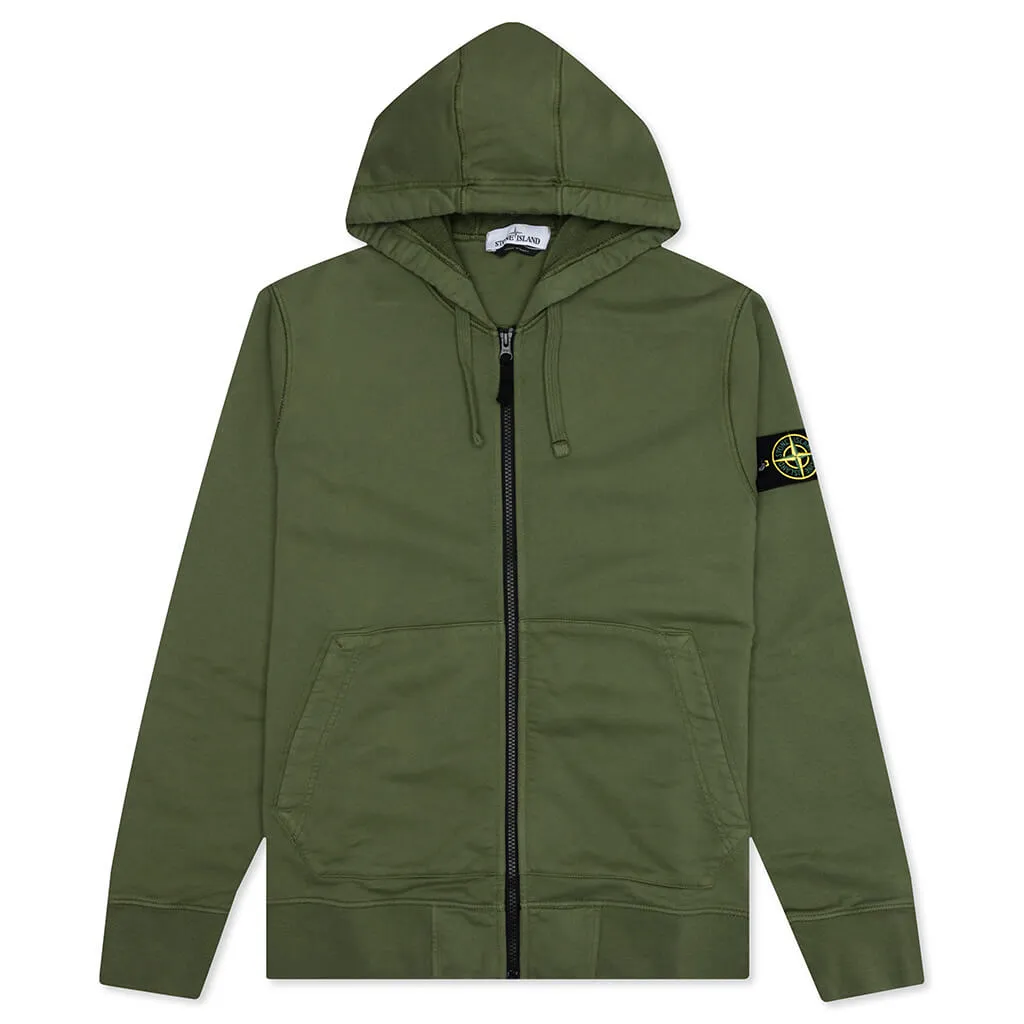 Hooded Track Top 64251 - Olive