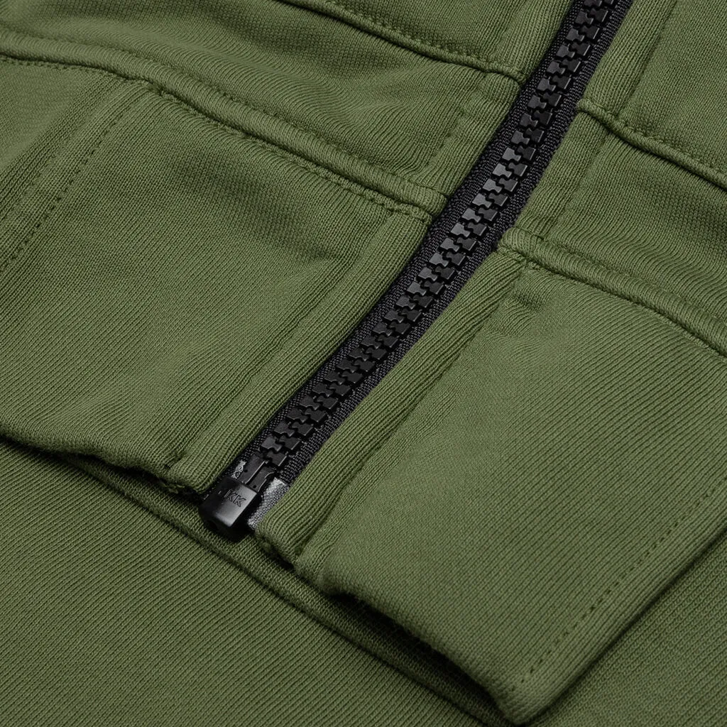 Hooded Track Top 64251 - Olive