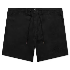 HTG Brand Poly Short - Black