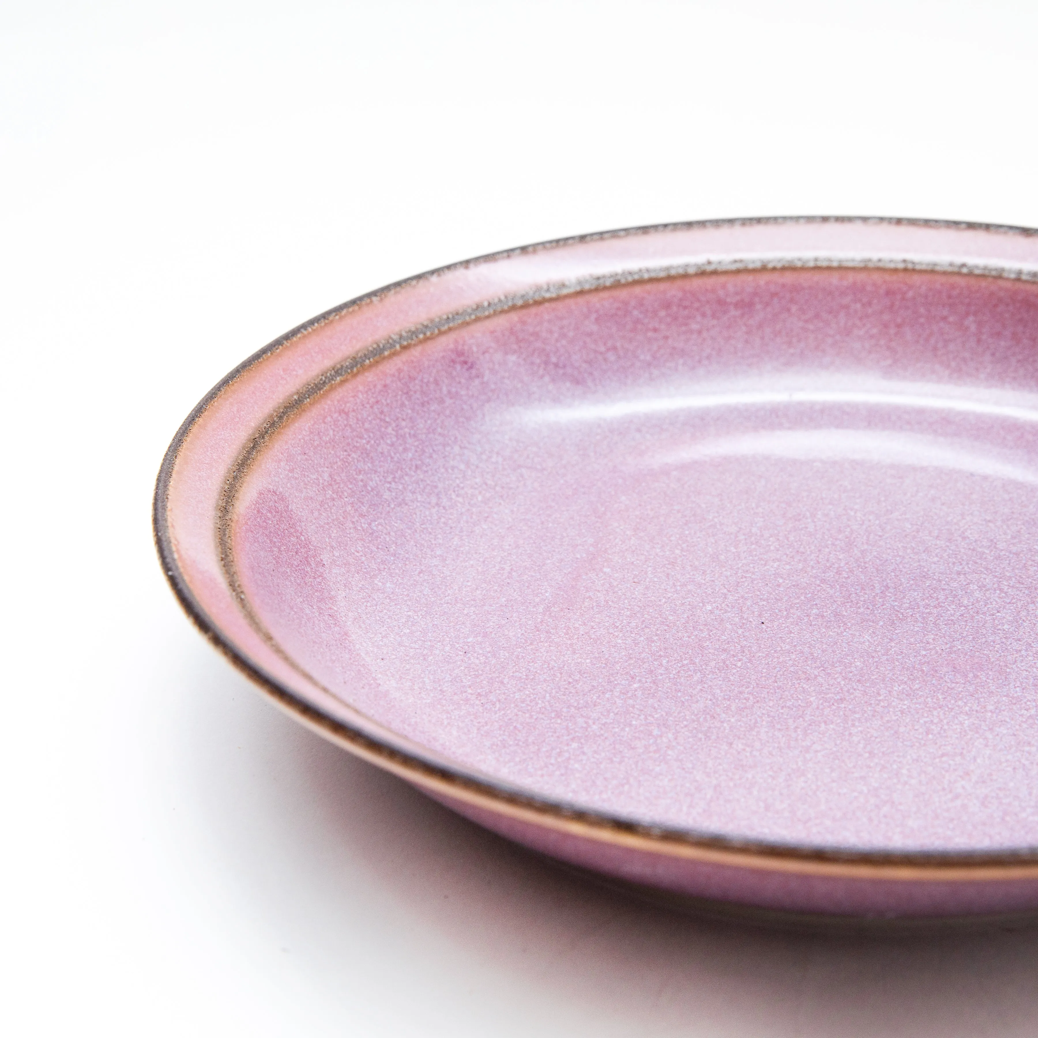 Japanese Fontaine Plate Purple