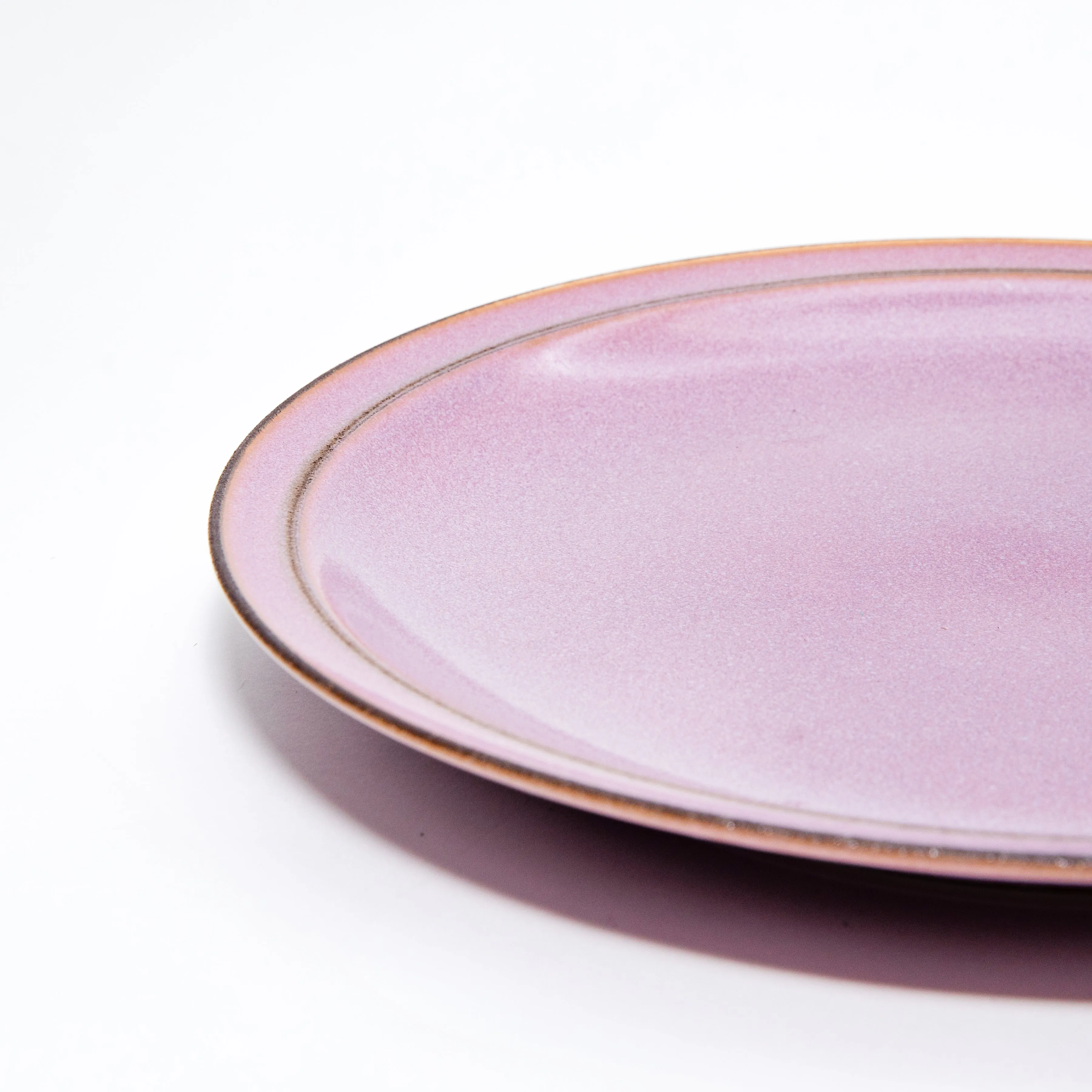 Japanese Fontaine Plate Purple