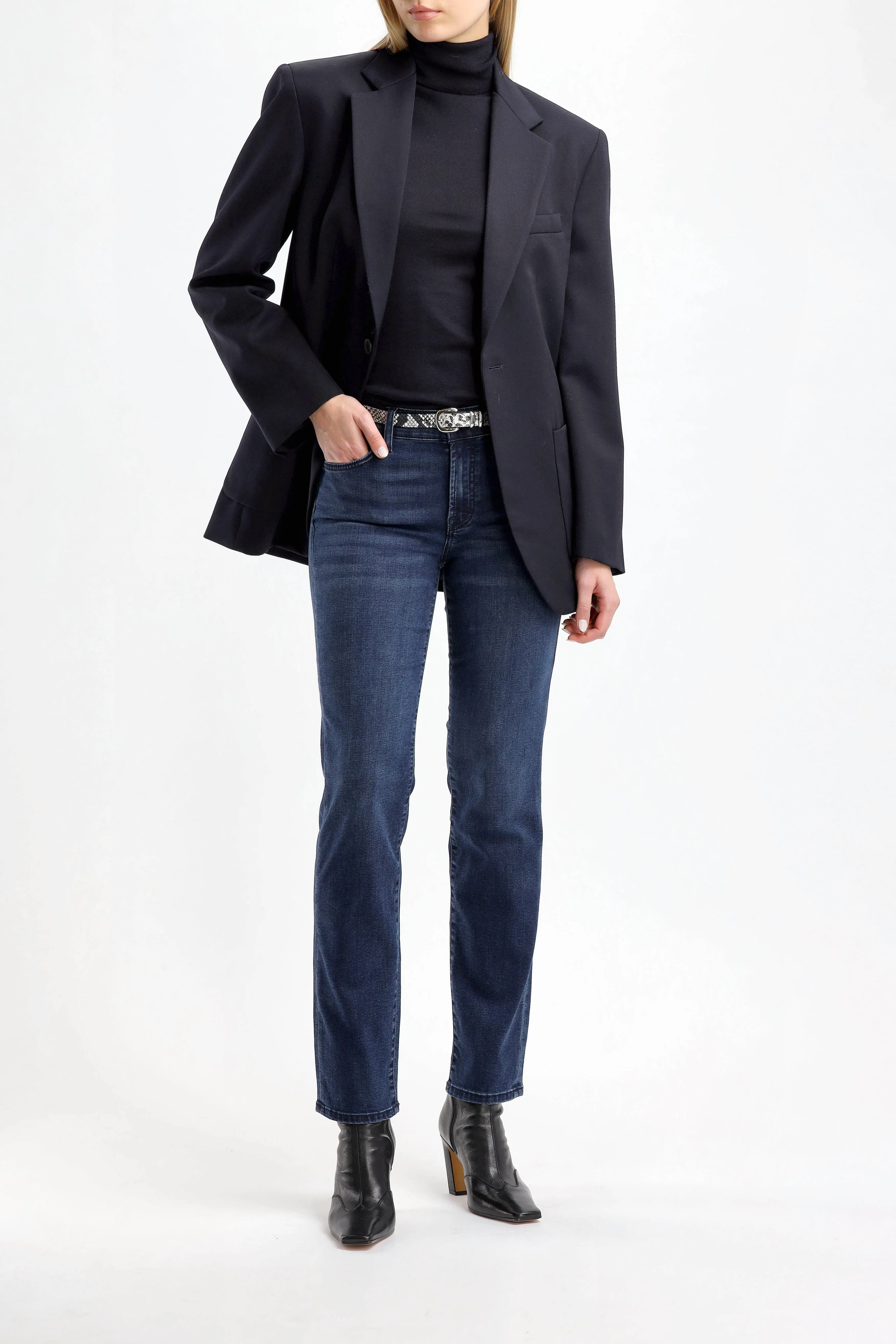 Jeans Roxanne Bair in Dark Blue