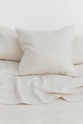 Linen European Pillow Case Oat