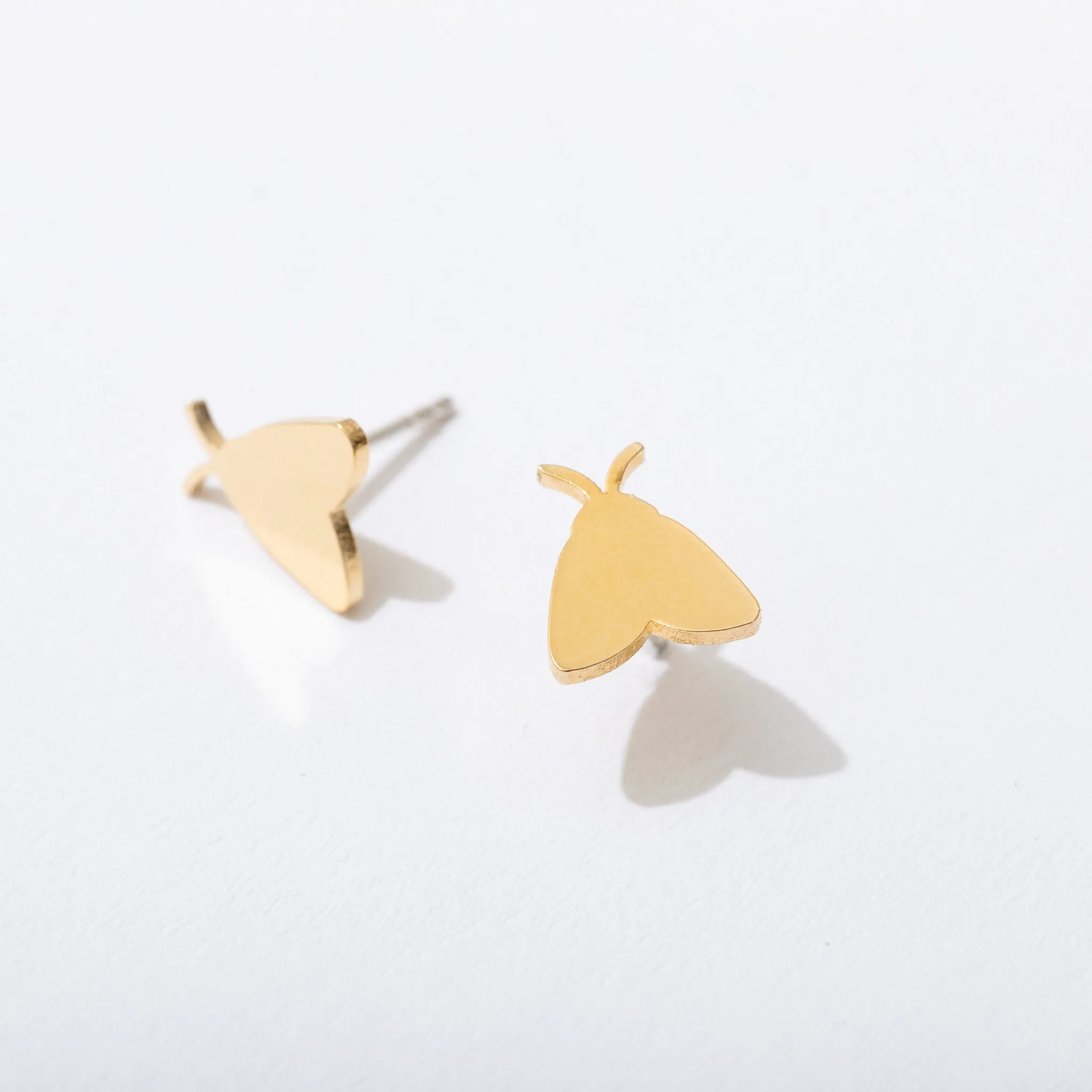 Little Moth Stud Earrings