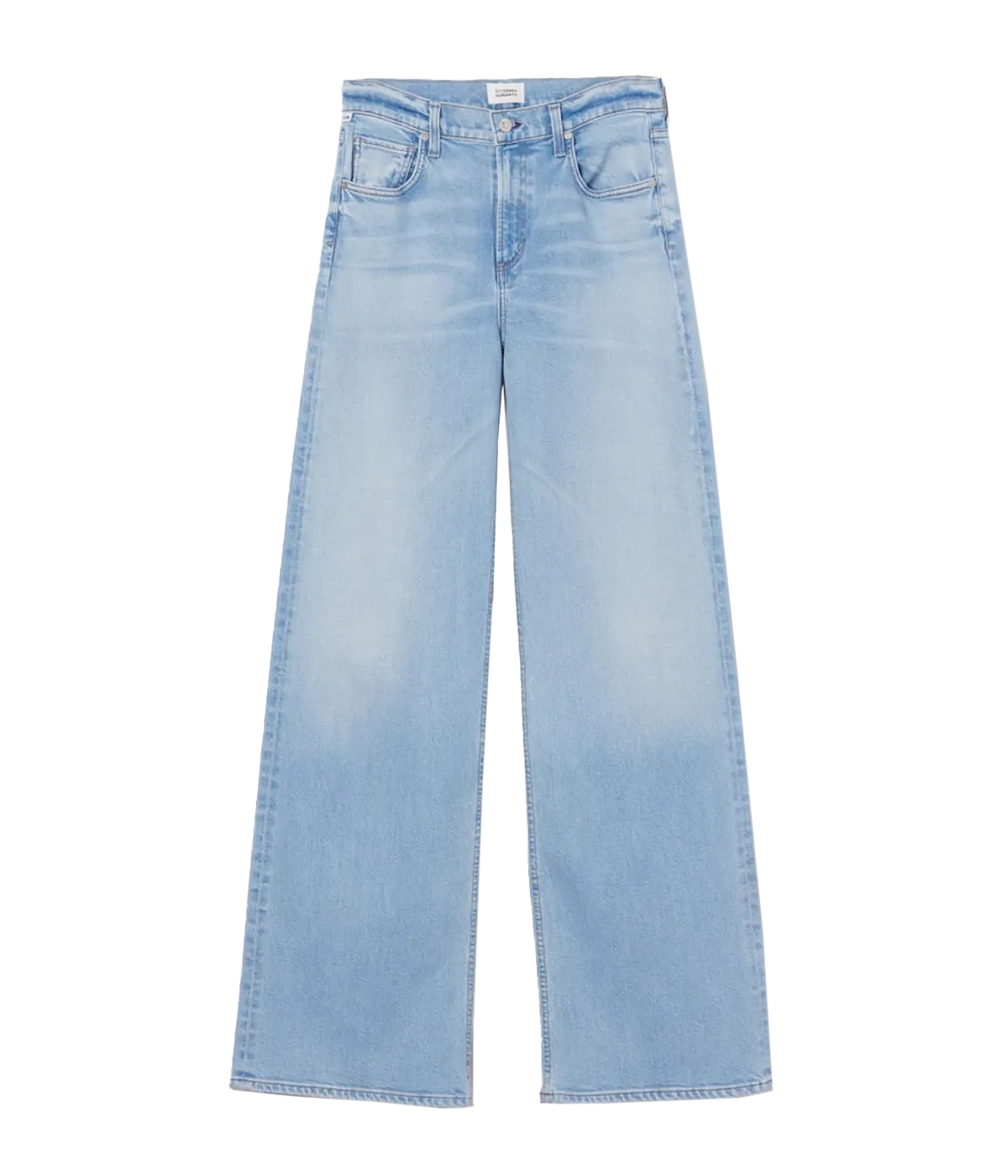 Loli Mid Rise Baggy Jean in Neroli