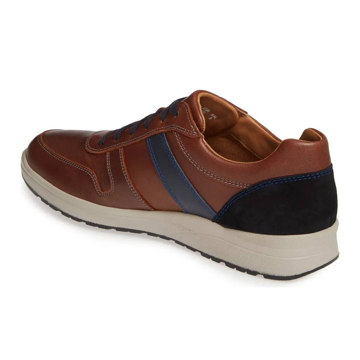 Mephisto Men's Vito Tan/Navy Nubuck