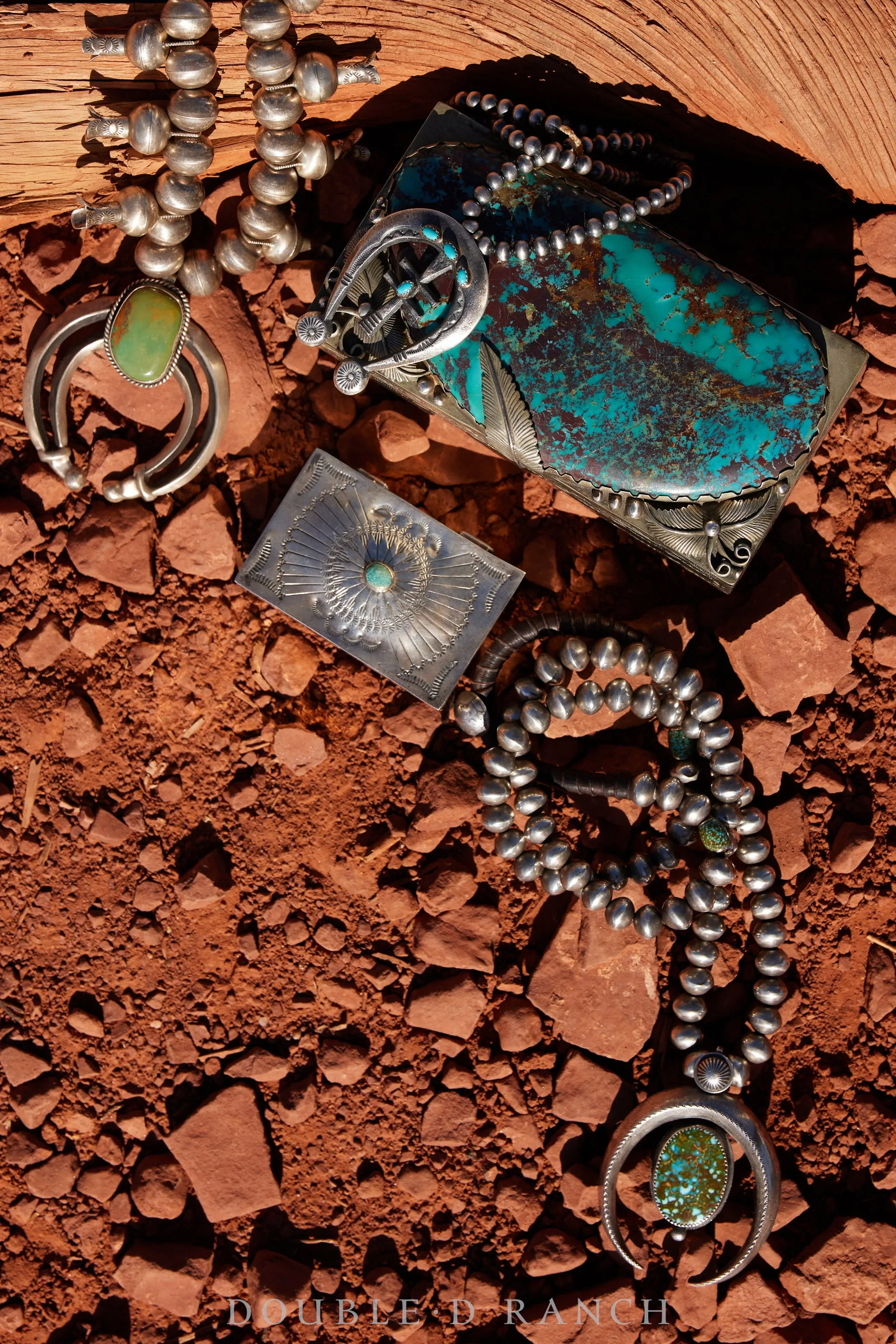 Necklace, Naja, Turquoise, Sterling Silver, Dennis Hogan Hallmark, Artisan, Contemporary, 1881