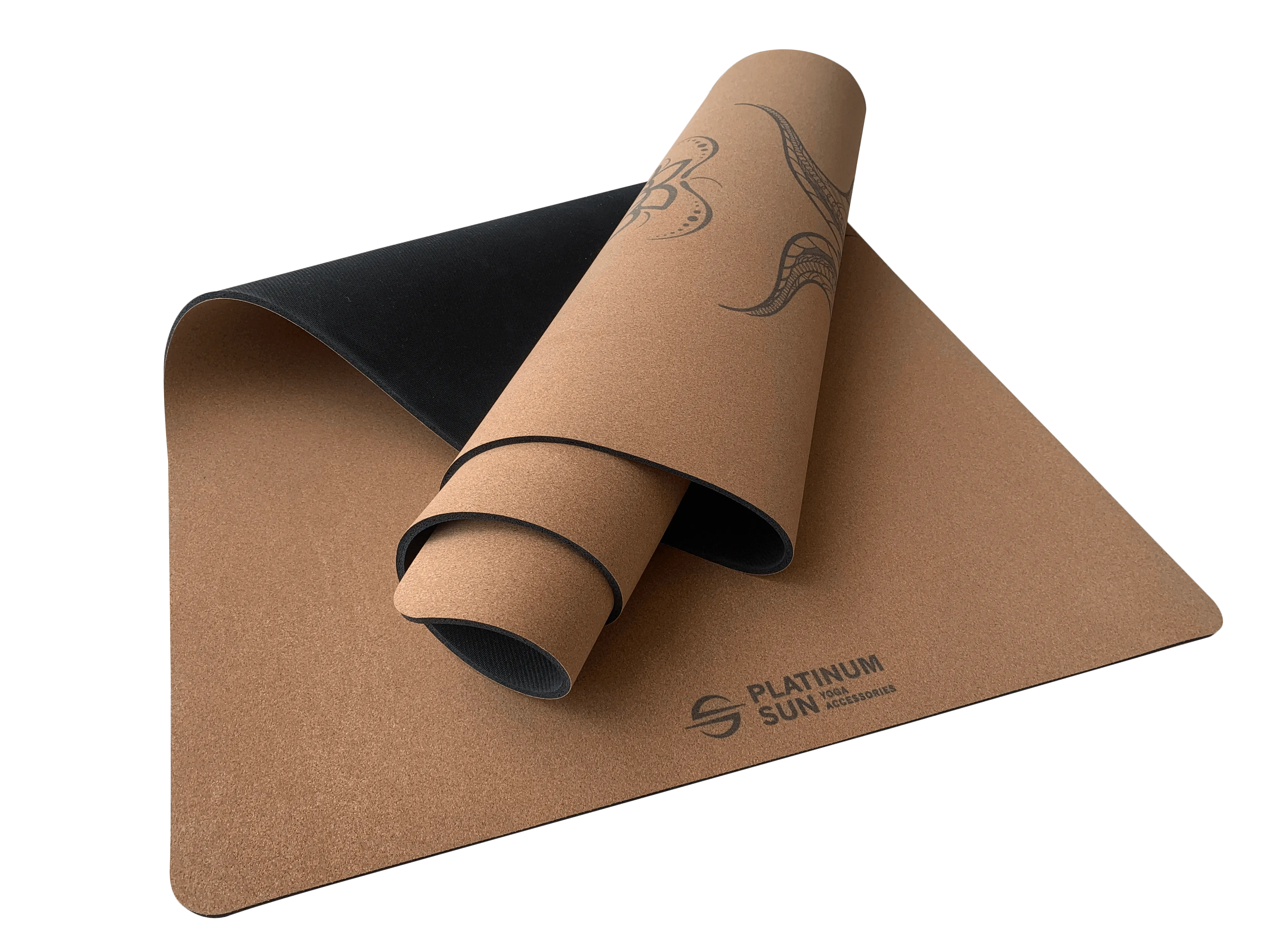 Non Slip Cork Yoga Mat | Gemini