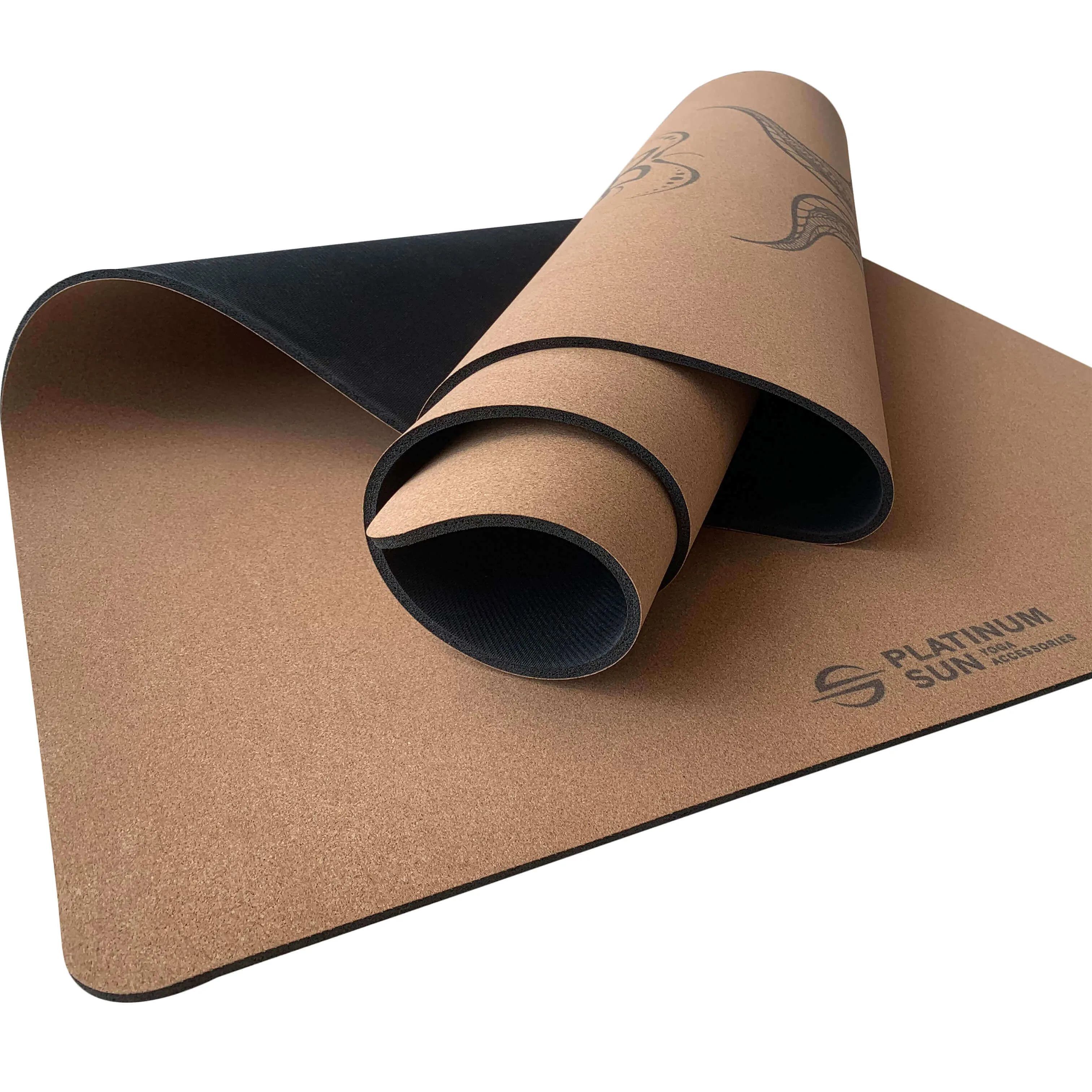 Non Slip Cork Yoga Mat | Gemini