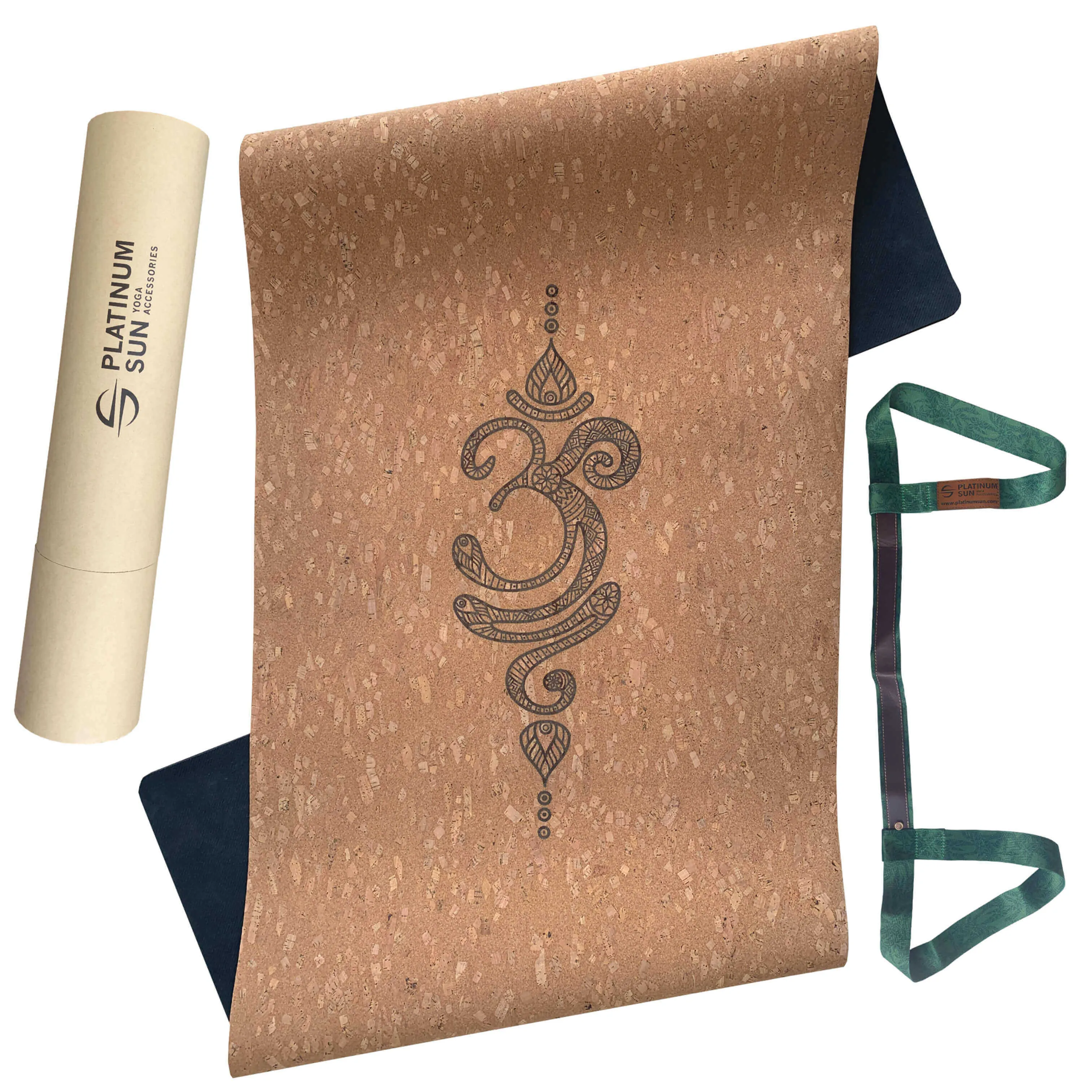 Non Slip Cork Yoga Mat | Unalome