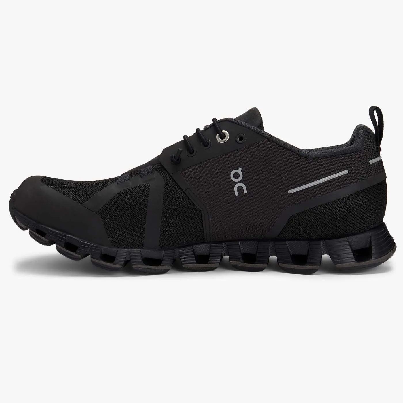 On Running Women's Cloud Waterproof Shoes - Black / Lunar