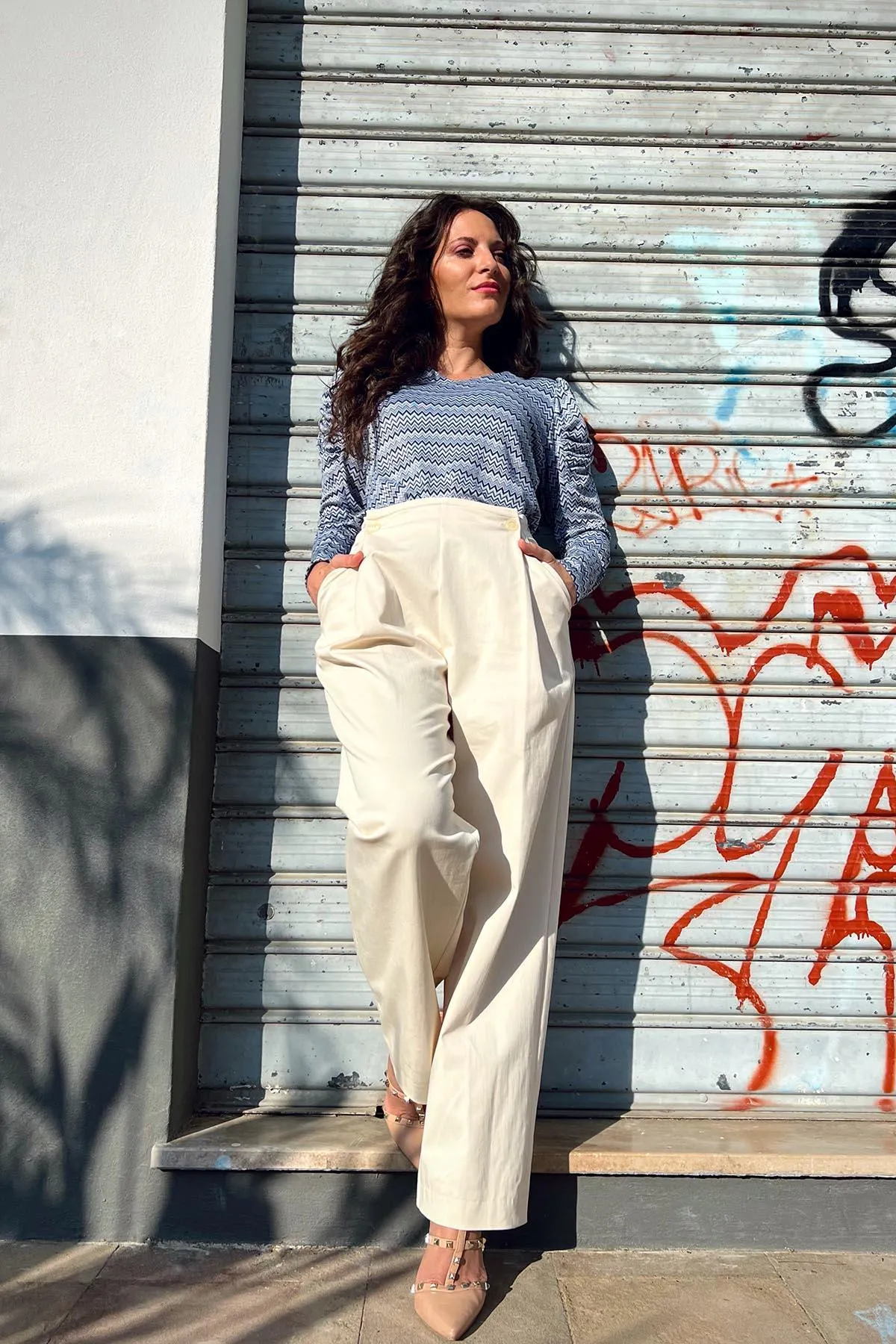 Pantalone in ossido di rame ELIDE