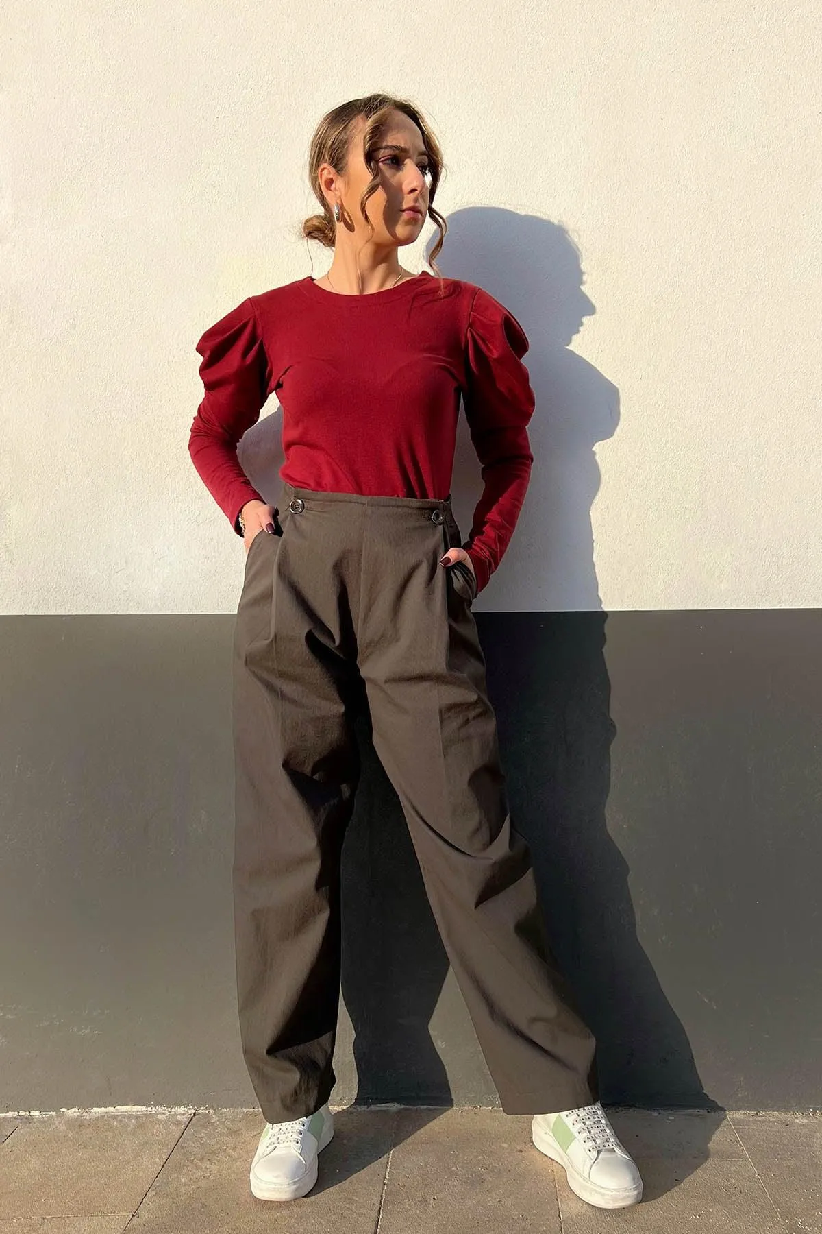 Pantalone in ossido di rame ELIDE