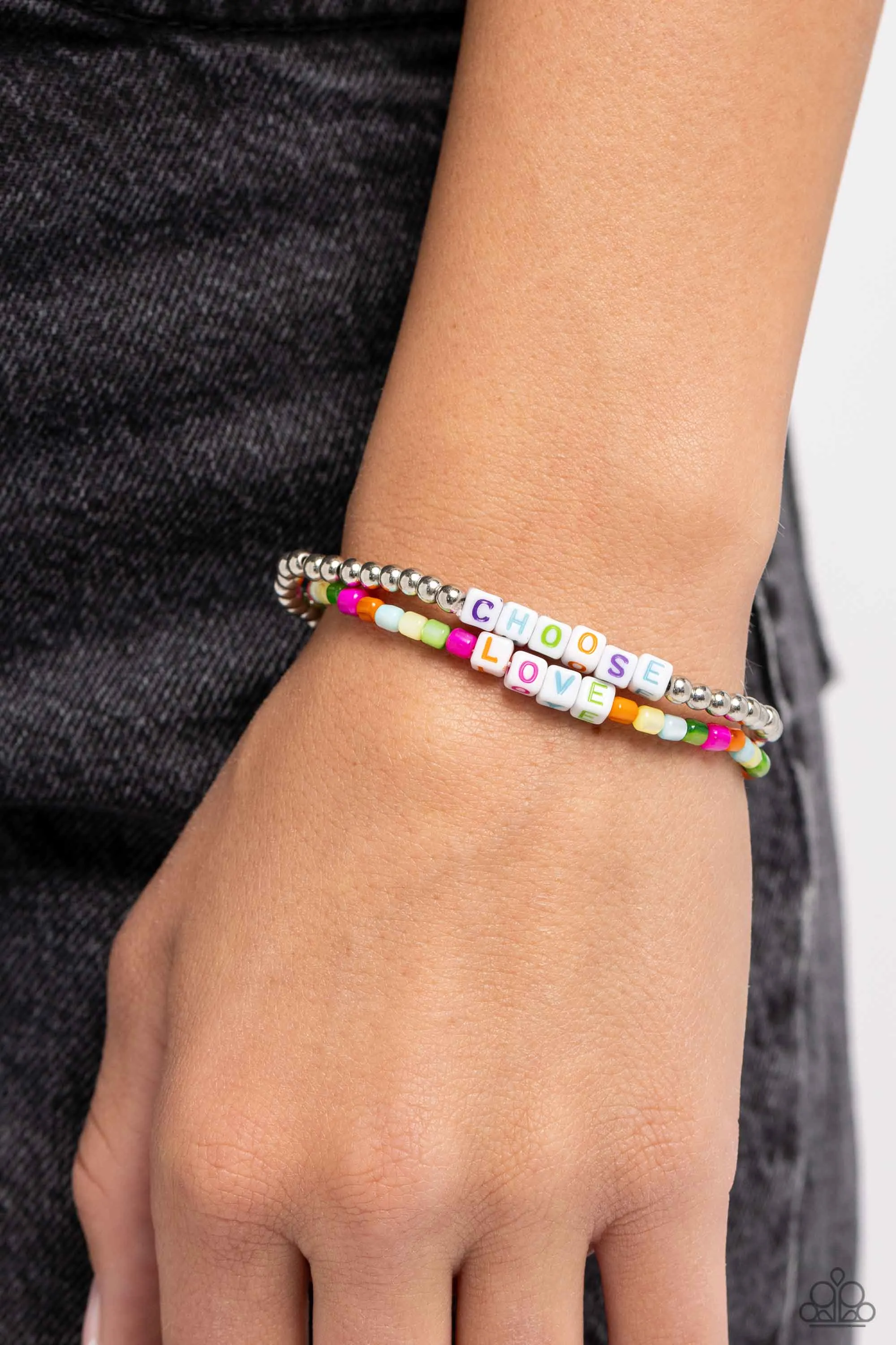 Paparazzi Chasing Love Multi Bracelet