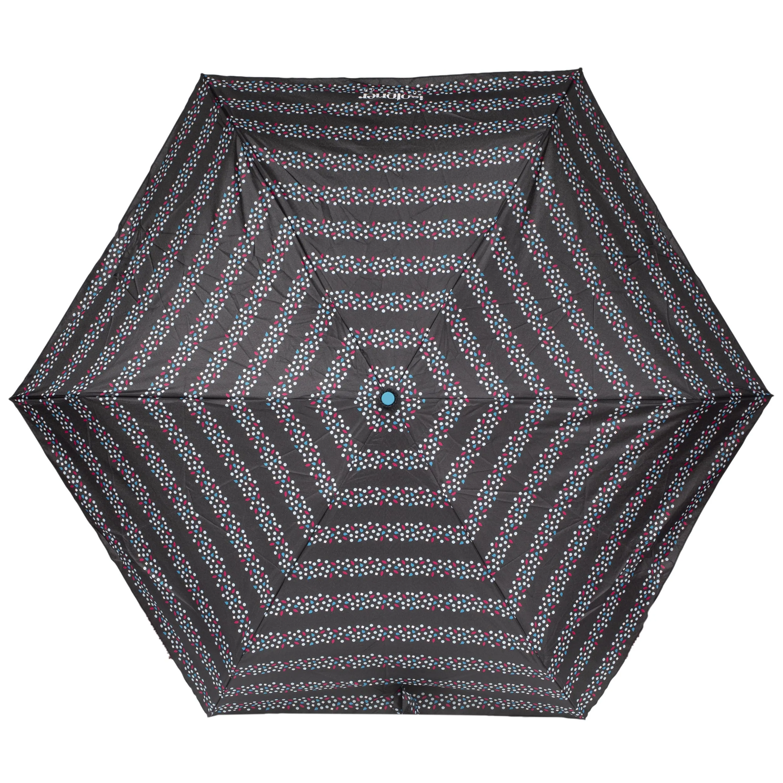 Parapluie Mini Auto Rayure Bijoux