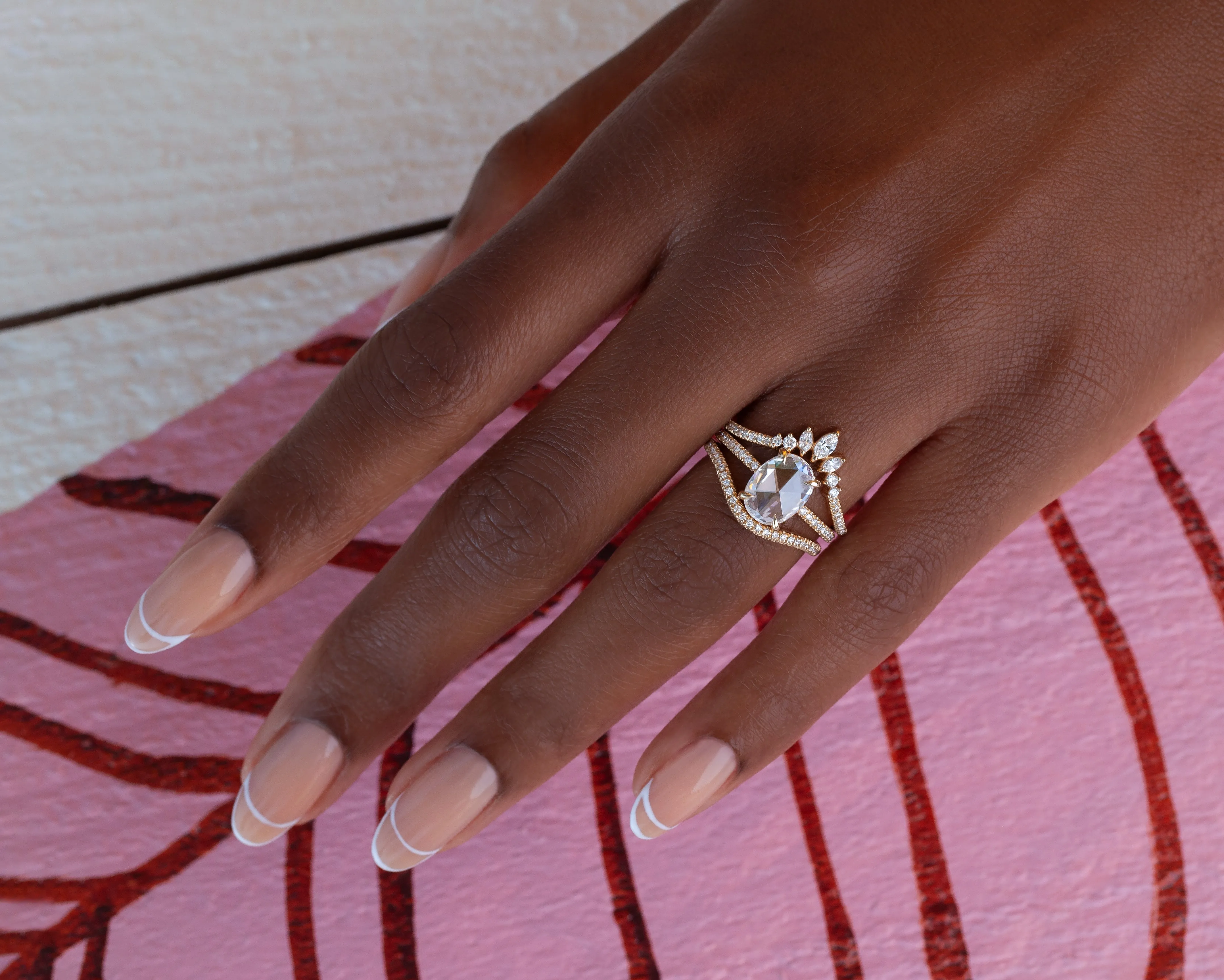 Petite Dahlia Ring (Ready to Ship)