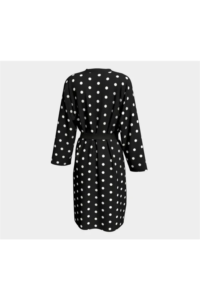 Polka Dot Peignoir