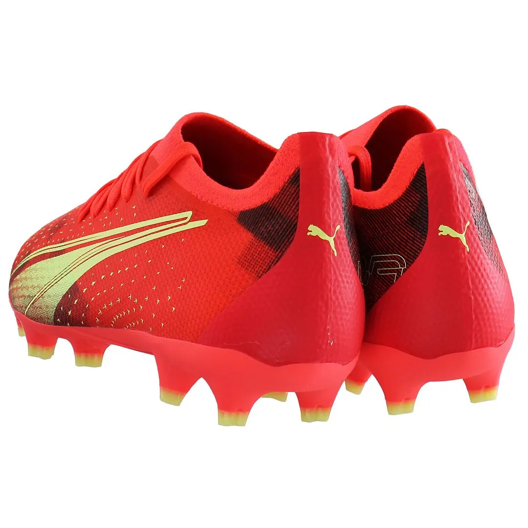 Puma Ultra Match FG/AG Red Mens Football Boots