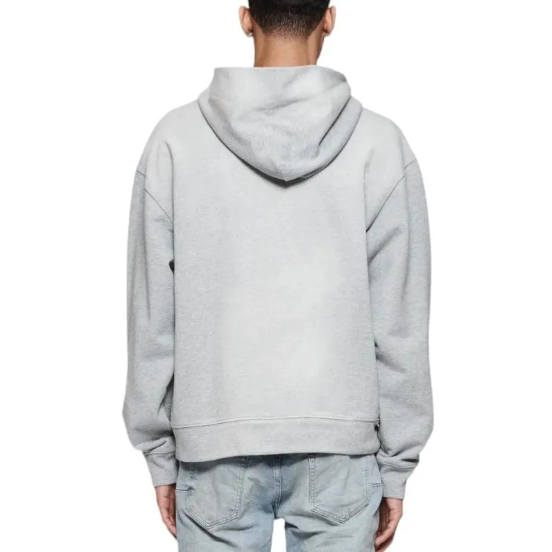 Purple Brand Painted Wordmark Hoodie (Heather Grey) P447-HHGW124