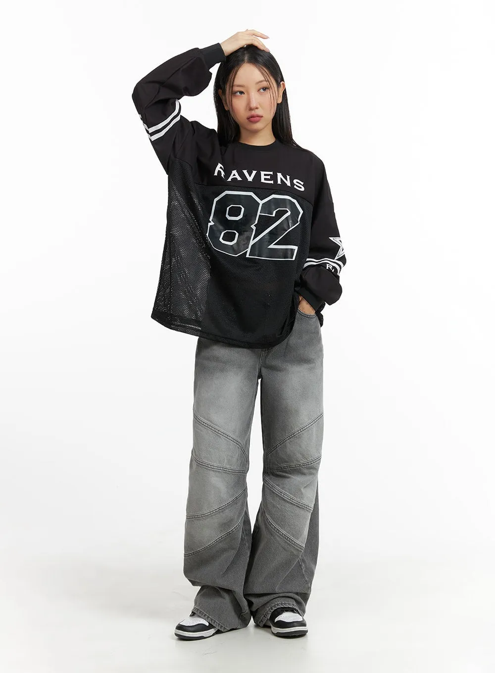 Ravens 82 Sporty Jersey Long Sleeve (Unisex) CM419