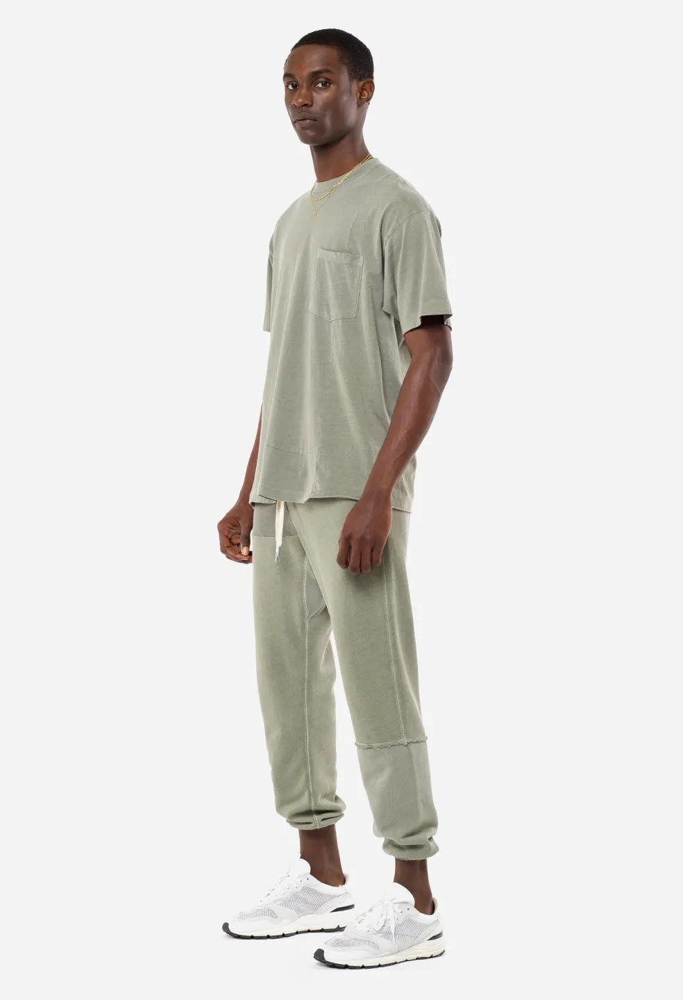 Reconstructed LA Sweatpants / Washed Sage