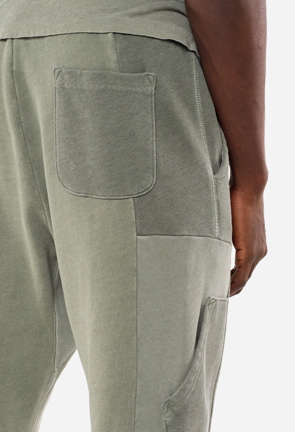 Reconstructed LA Sweatpants / Washed Sage