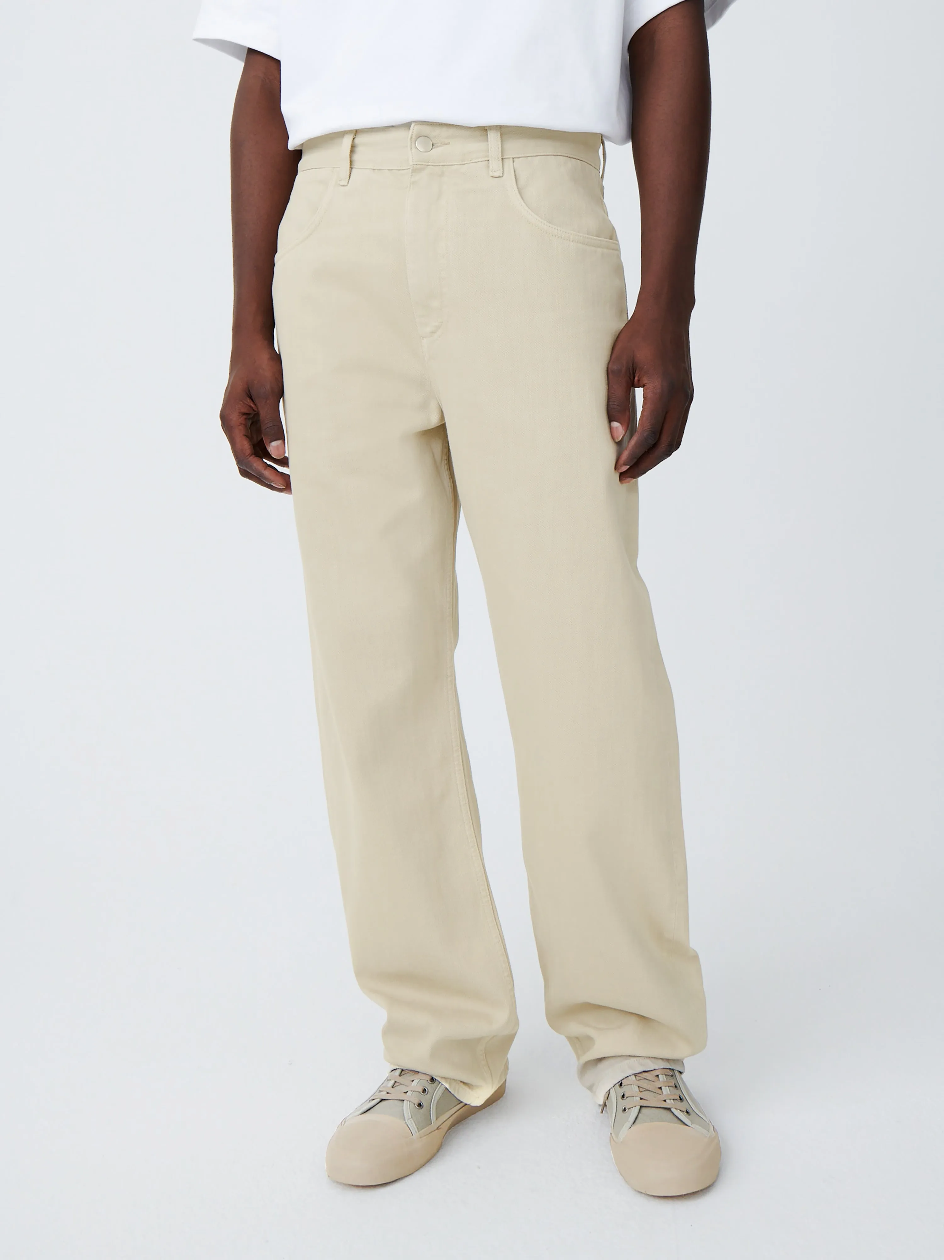 Reed Denim Pant in Dove