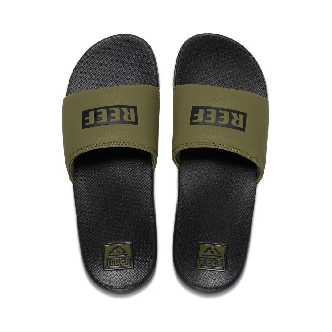 Reef One Slide Olive Reef   