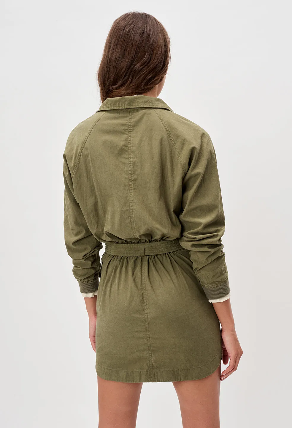 Sail Pullover Dress / Olive