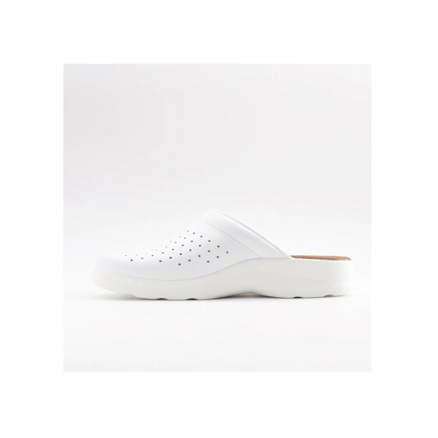 Scarpe da Uomo FLY FLOT - Art. 8125 bianco Sabot professionale sanitario