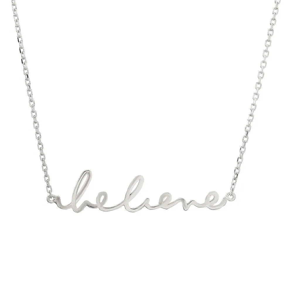 SINCERELY x Winter Stone Believe Necklace