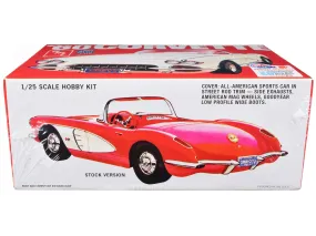 Skill 2 Model Kit 1960 Chevrolet Corvette Street Rods 1/25 Scale Model by AMT