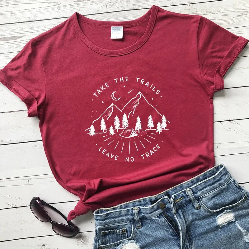 Take The Trails Leave No Trace Women's T-shirt