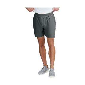 Tasc Men's Recess 7 Inch 2 In 1 Short - Dark Alloy